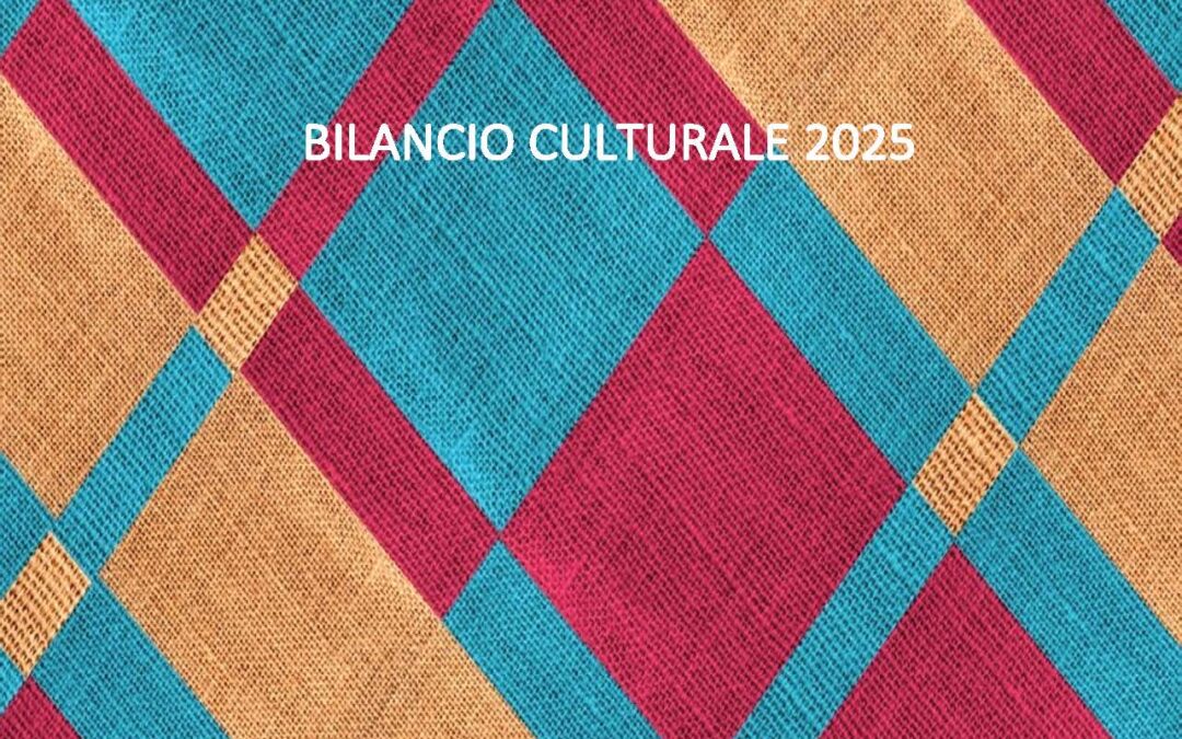 PUBBLICATO IL BILANCIO CULTURALE